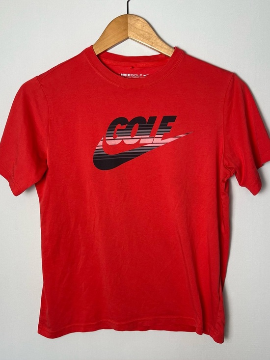 Nike Tops - Nike Women’s Red Golf Short Sleeve Tee Shirt Large Loose Fit